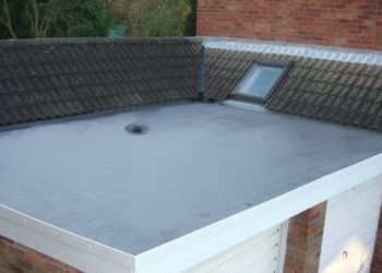 flat roof gutter solutions