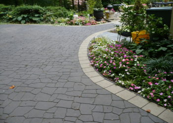 stamped asphalt driveway