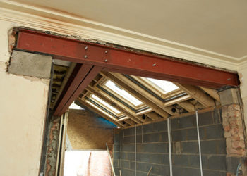 How do you fix a lintel?