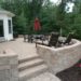 raised paver patio ideas
