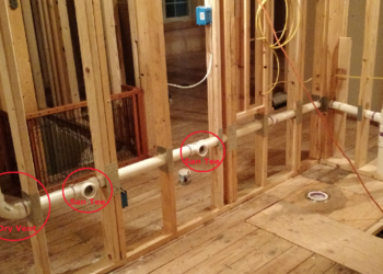 bathroom double sink vanity plumbing diagram