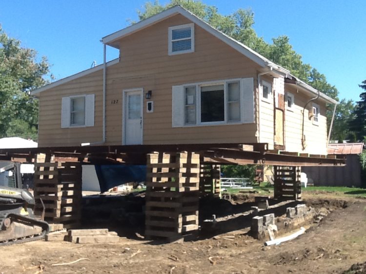 can you excavate under a garage