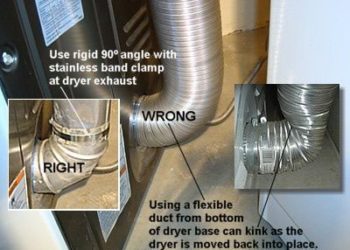 How long should the dryer vent hose be?