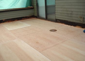 plywood deck