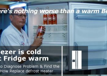 ge refrigerator freezer cold fridge warm