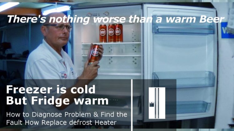 ge refrigerator freezer cold fridge warm