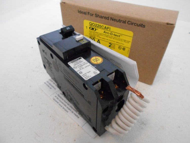 do garages need arc fault breakers