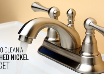 how to clean brushed nickel
