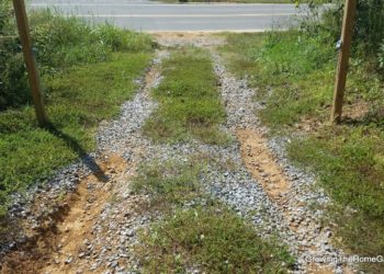 gravel driveway drainage