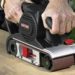 how to use a belt sander on wood