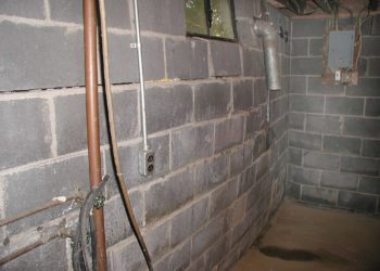 bowing block basement walls