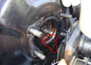 leaking brake booster