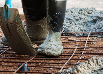 How do you make concrete fireproof?