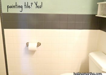 can you paint ceramic tile in a shower