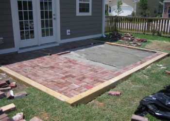 Is a brick or concrete patio cheaper?