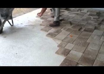 Can you put a thin layer of concrete over existing concrete?