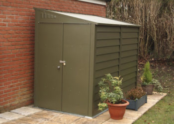 how to build a motorcycle shed