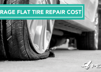 average tire repair cost