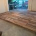 how to lay pallet flooring