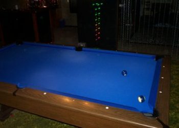 how to refelt a pool table yourself