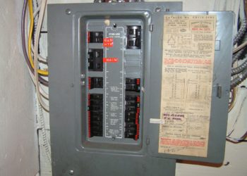 Can you relocate an electrical panel?