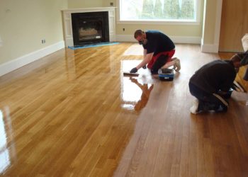 What is the best way to sand hardwood floors?