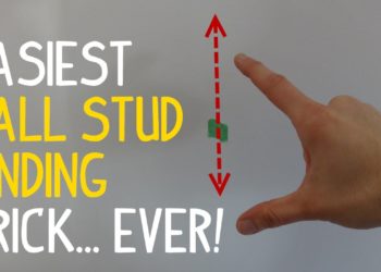 how to find a stud without a stud finder wall