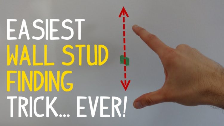 how to find a stud without a stud finder wall