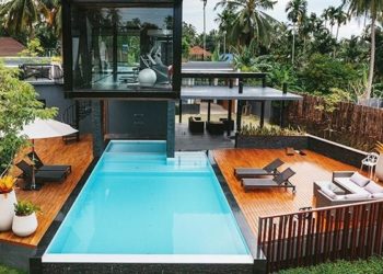 make above ground pool look nice