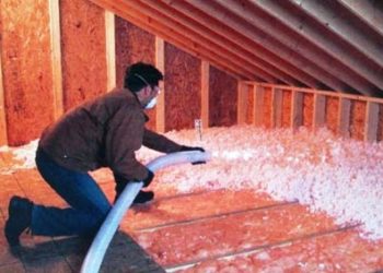 Can you lay batt insulation over blown?