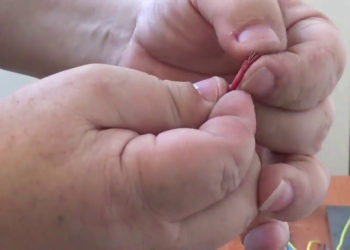 easy way to strip wire