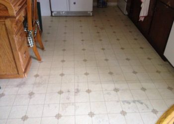 mold under laminate on concrete