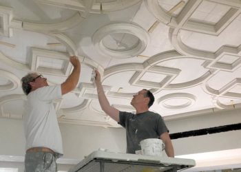 what is plaster glass ceiling