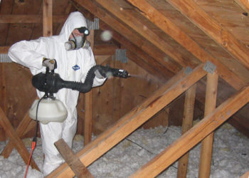 how to clean up insulation