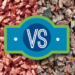 rubber mulch vs rock