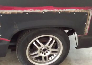 silverado wheel well rust repair