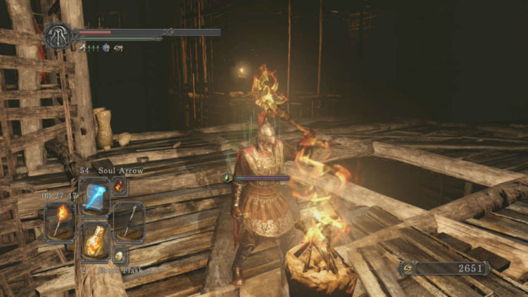 Where is the gutter Dark Souls 2?