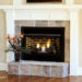 Can a gas fireplace vent sideways?