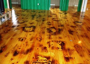 What is water popping wood?