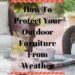 how to protect wicker from weather