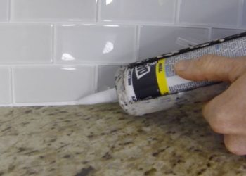 What kind of caulk do you use for countertops?