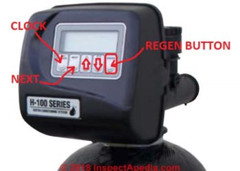 How do you regenerate a hellenbrand water softener?