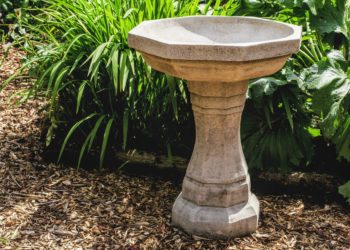 stone bird bath sealant
