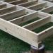 building a floor frame for a shed