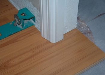 install doors before or after flooring