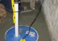 What water goes into the sump pump?