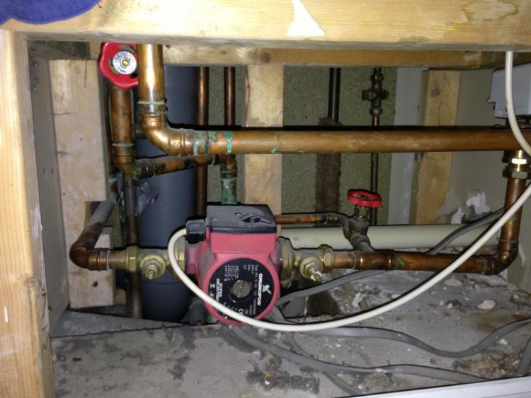 central heating radiators cold downstairs hot upstairs