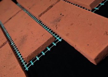 brick slips on mesh