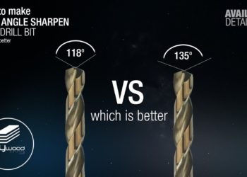 twist drill bit angle