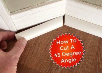 cutting door trim angles